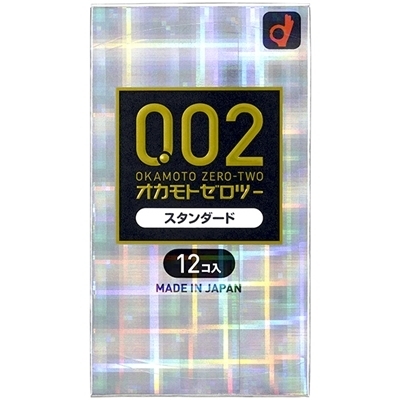 オカモトゼロツー うすさ均一0.02 (12個入り)