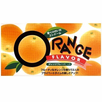 オレンジフレーバーコンドーム 12個入り