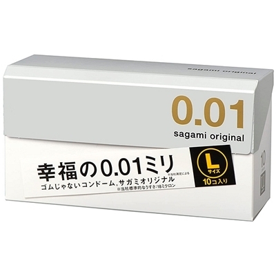 【世界最薄】サガミオリジナル0.01 Lサイズ 10個入り