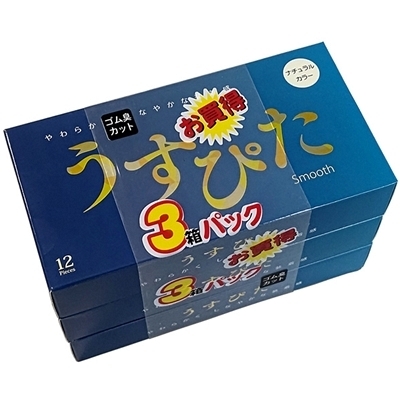 うすぴた スムース 12個入り×3箱パック